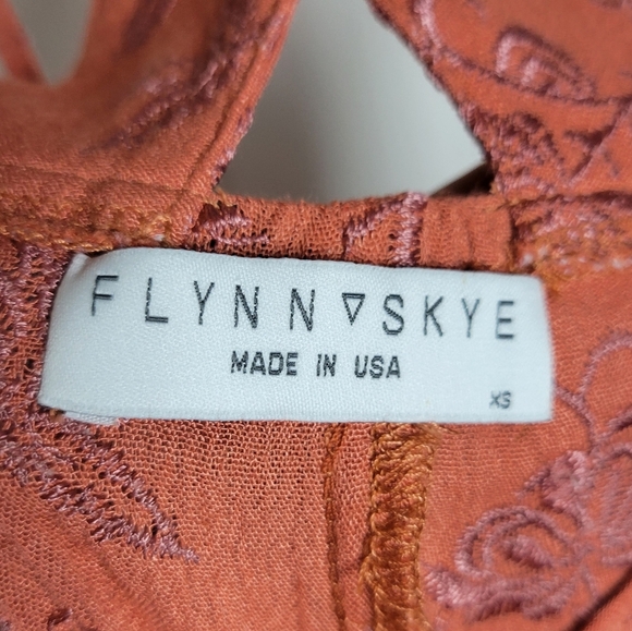 REVOLVE Flynn Skye Boho Embroidered Floral Maxi Sundress Size XS - Picture 11 of 12